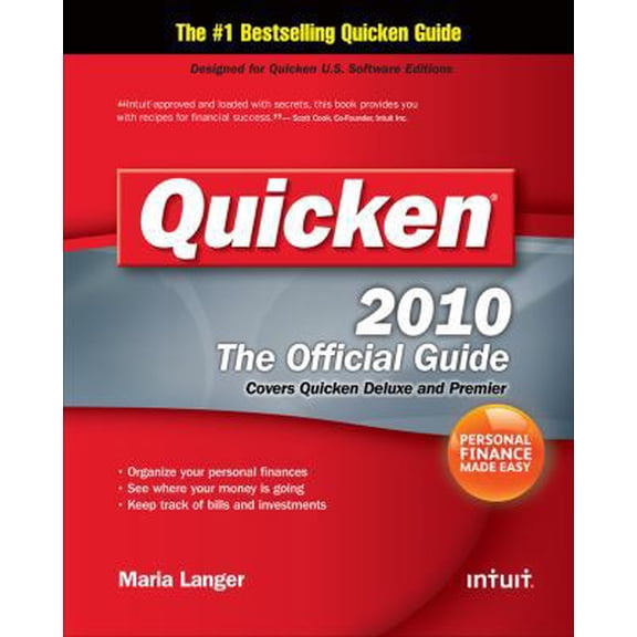 Pre-Owned Quicken 2010 The Official Guide (Quicken Press) (Paperback) 0071634991 9780071634991