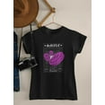 thumbnail image 3 of Flying 3D Smiles Techno Style T-Shirt Women -Image by Shutterstock, Female Large, 3 of 4