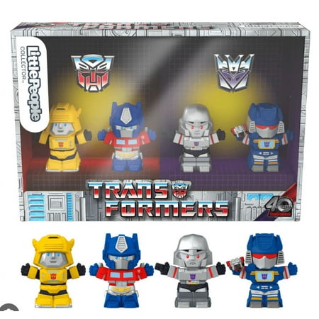 Fisher Price Little People Transformers Set of 4 Toy New With Tag