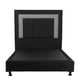 thumbnail image 2 of Box Base Cama Queen Size + Cabecera Bora Negro Dicasa  Bora Black, 2 of 8