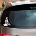 thumbnail image 3 of Ninja Academy Shy Anime Adhesive Restickable Car Peeker Sticker Decal Decoration, 3 of 3