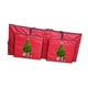 thumbnail image 4 of Bolsa de almacenamiento para árbol de Navidad, contenedor, asas reforzadas, tela Oxford grande, ideal para Navidad. Estilo A, 4 of 9