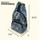 thumbnail image 5 of Mochila Nupouch, antirrobo, bandolera, gris, 5 of 7