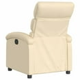 thumbnail image 2 of vidaXL Fauteuil Inclinable Tissu Crème, 2 of 6