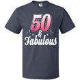thumbnail image 3 of Inktastic 50 and Fabulous with Sparkles T-Shirt, 3 of 5