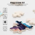 thumbnail image 4 of Puzzle Novgift Boston Terrier, 1000 piezas, arte de madera, 4 of 7