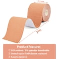 thumbnail image 5 of SAYFUT Nipple Cover, Non-woven Sticky Bra, Lift Tape Invisible Women's Pasties Nipple Cover, 5 of 8