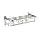thumbnail image 2 of Rack de toalla de acero inoxidable, estante de baño, para baño, montado en pared, accesorios de baño, diseño moderno, para hogar, organizador de toallas, accesorios de cerámica, para cocina Blahzhy, 2 of 6