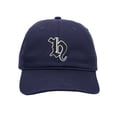 thumbnail image 2 of Daxton Old English 3D Alphabet Letters Numbers Initial Baseball Dad Hat - Navy, Letter H, 2 of 2