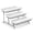 White-14 Inch, variant on 3 Tier Porcelain Serving Trays 12 Inch White Tiered Stand For Food Dessert Fruit
