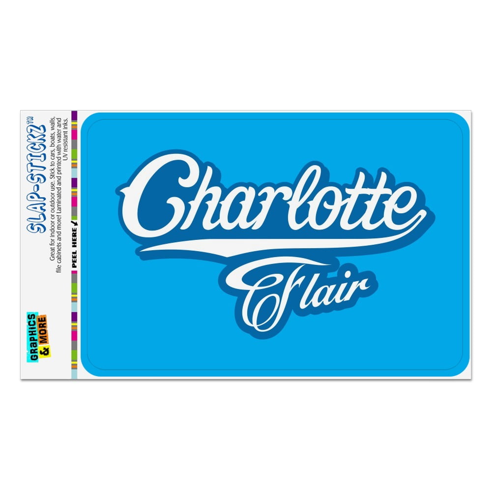 Graphics and More WWE Charlotte Flair Logo Novelty Metal Vanity Tag License Plate
