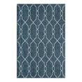 thumbnail image 3 of Unique Loom Outdoor Trellis Collection Area Rug - Links Trellis (5' 3" x 8' Rectangle Blue/Ivory), 3 of 7