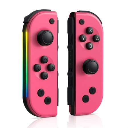 for Nintendo Switch Controller (L/R) Wireless Game Joy Pad Controller - Pink