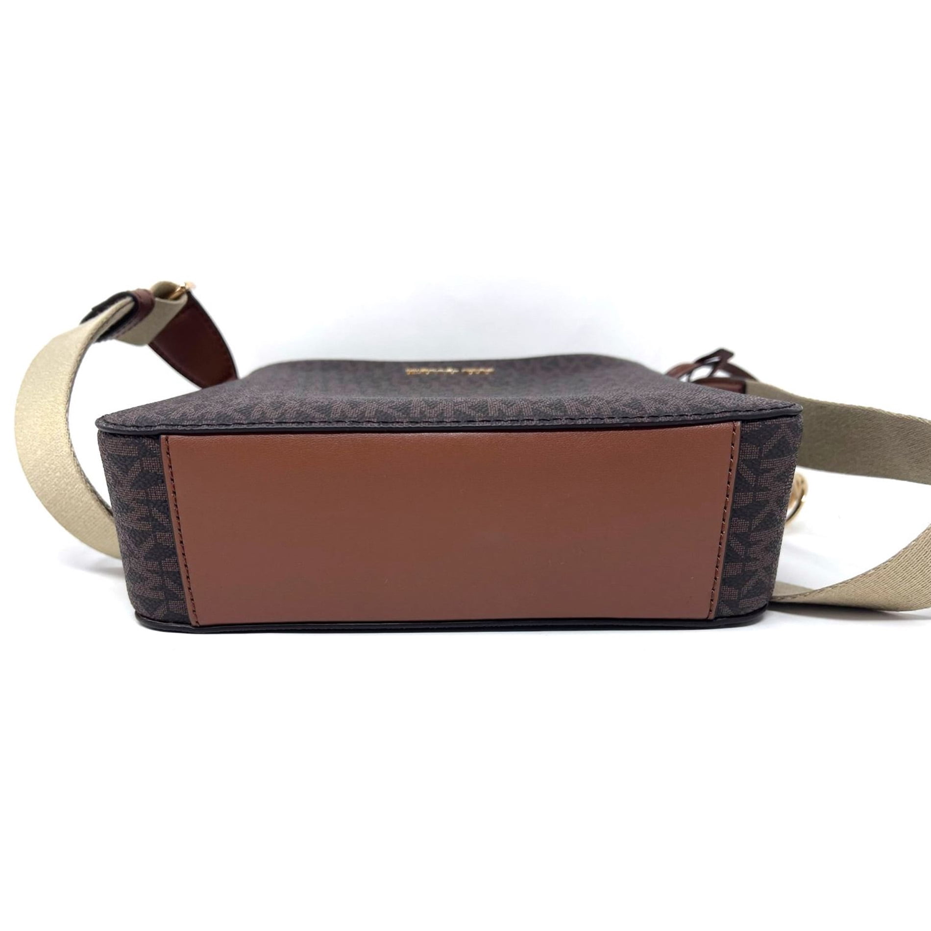 Michael Kors Womens Small Leather Crossbody Bag (Brown) 35S4GTVC5B-847