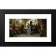 thumbnail image 2 of Jules-Arsène Garnier 14x9 Black Modern Framed Museum Art Print Titled - The Right of the Lord (1872), 2 of 5