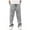 Gray, variant on Mgmyaa Men's Yoga Sweatpants Athletic Lounge Pants Open Bottom Casual Relaxed Pants for Men with Pockets