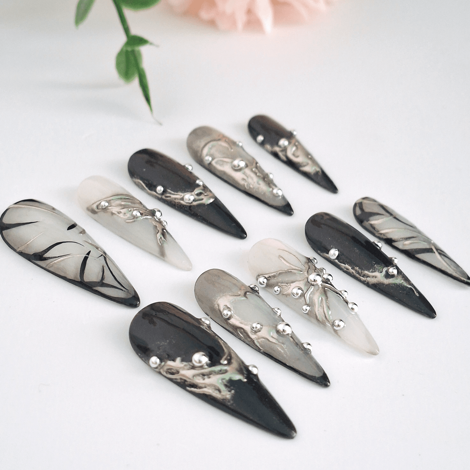 89Bloom Handmade Press On Nails, Beauty Nail For Women