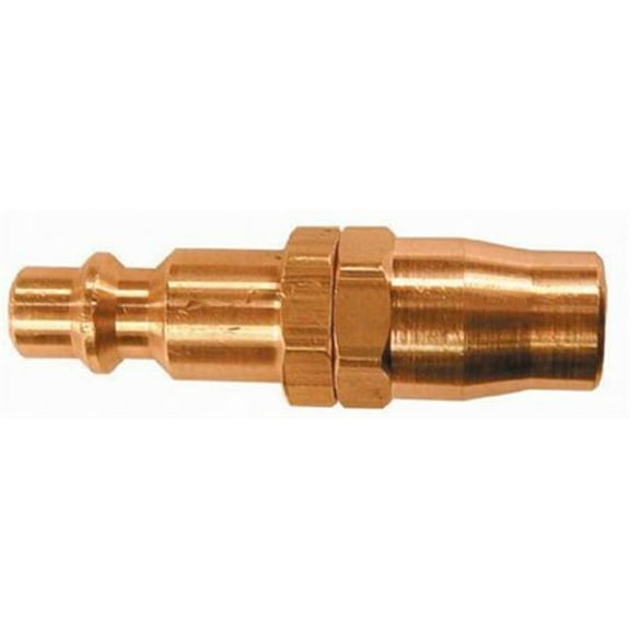 Coilflow™ Industrial Interchange Connector, 1/4 in (NPT) Male, Plated Steel