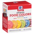 thumbnail image 1 of Colorantes para alimentos McCormick surtidos 44 ml rojo, amarillo y azul, 1 of 7