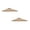 A516 Khaki 118.1x118.1" 2Pack, variant on 2Pcs Replacement Cover For Protective Shield Outdoor Shelter Tarp Replacement Top Layer With Design Easy Fit And Material For Enhanced Coverage Protective Cover 118.1x118.1"