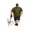 Color, variant on ANXPTIME 1/64 Scale Resin Dog Walking Man Miniature Scene Model For Home Decors Display