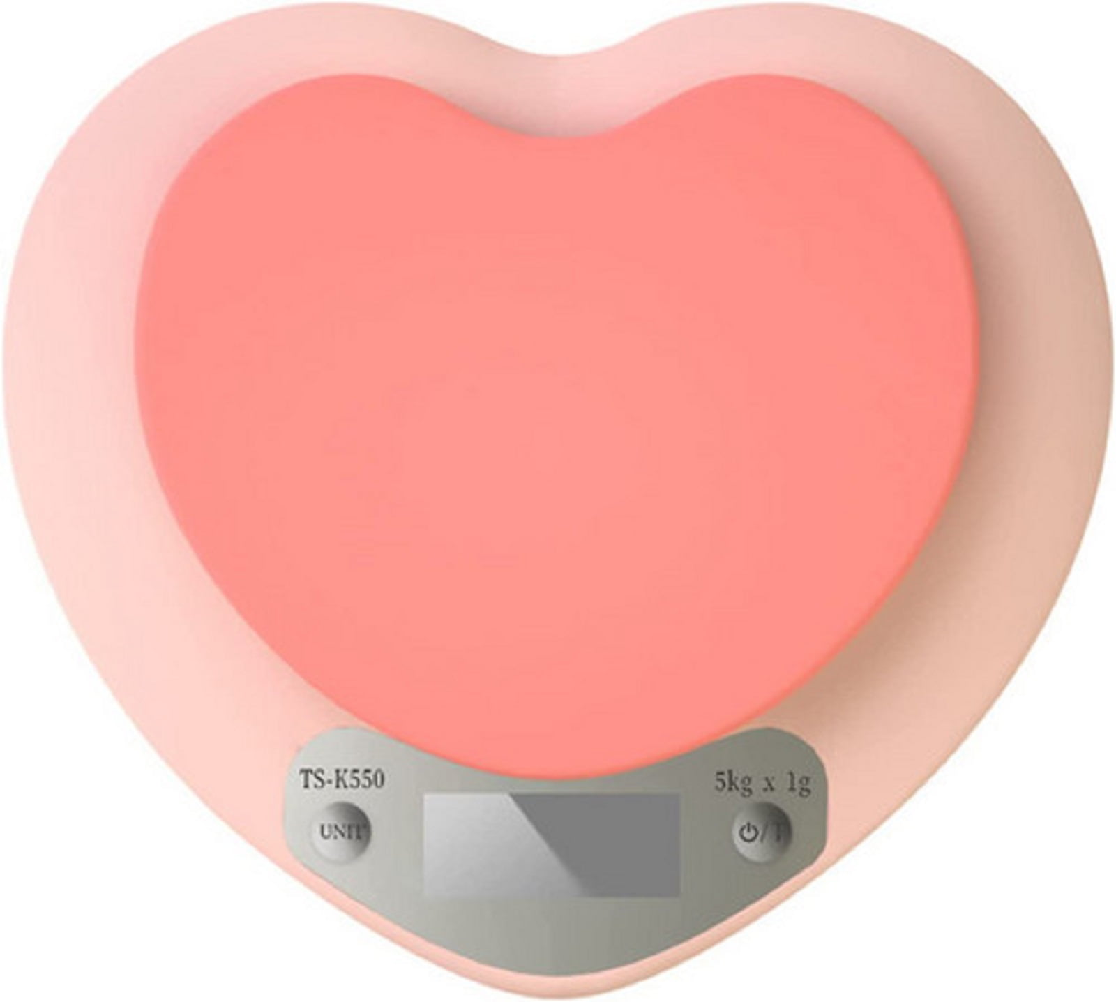 Kitchen Electronic Scale,Digital Heartshaped With USB/Battery