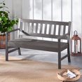 thumbnail image 1 of hometrends Adirondack Bench, 1 of 5