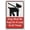 Warning Sign 1, variant on Metal Placards Danger Doors Opens Inwards Inward Automatic Door 8"x12", Safety Warning Sign, Indoor Outdoor Use for Home Business Office Facility Entrance