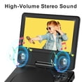 thumbnail image 4 of Reproductor de DVD portátil HOPYOP de 9.5 pulgadas con Bluetooth y 1080P, 4 of 8