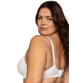 thumbnail image 6 of Curvy Couture Women's Plus Size Sheer Unlined Underwire Bra, Aruba Blue, 36DD, 6 of 8