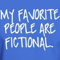 thumbnail image 3 of CafePress - My Favorite People Are Fictional Dark T Shirt - Men's Classic Graphic Cotton T-Shirt, 3 of 4