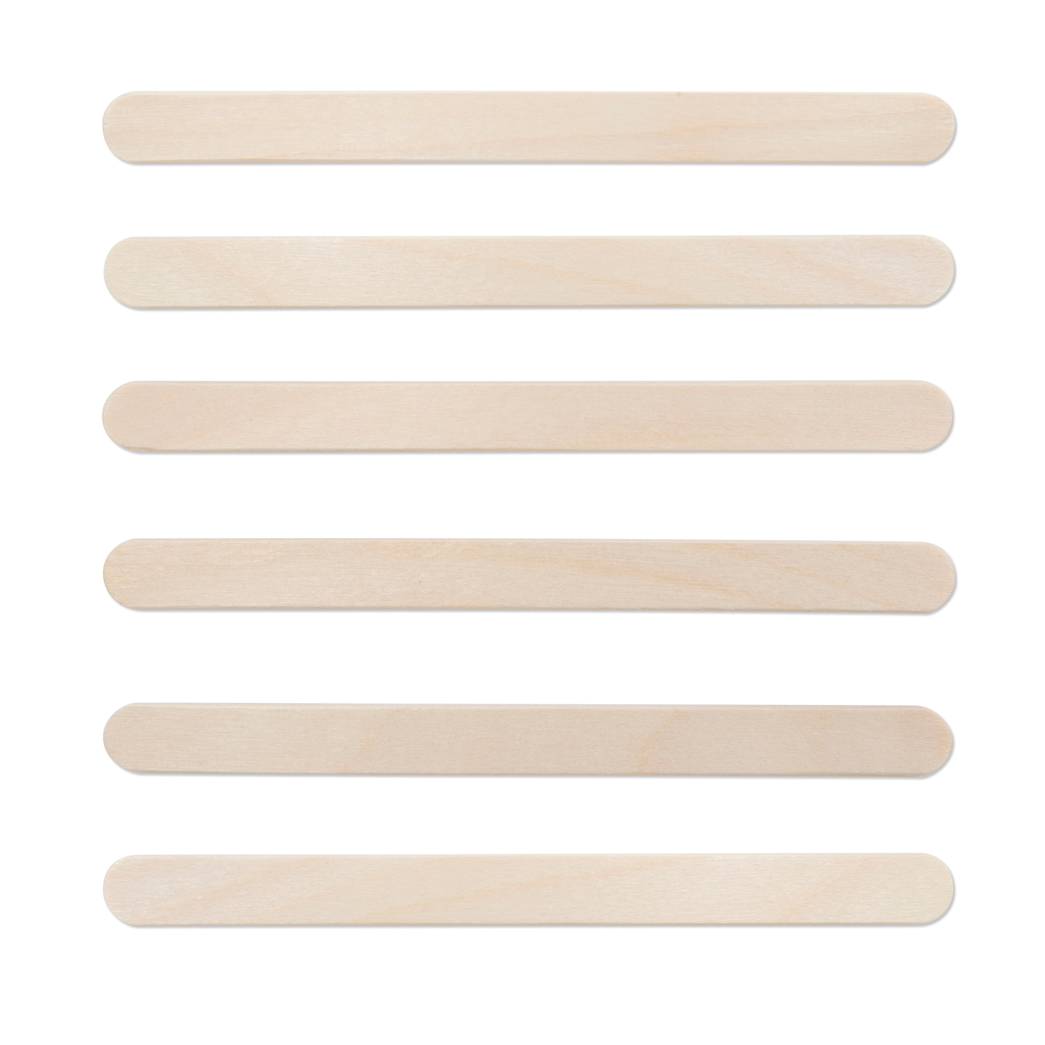 10 Packs: 1,000 ct. (10,000 total) 4.5" Wood Craft Sticks by Creatology