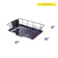 thumbnail image 4 of Juego de escurridores de platos Sweet Home Collection que ahorra espacio, 4 of 6