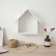 thumbnail image 4 of high qualityWhimsical House-Shaped Floating Wall Shelf, No-Drill Storage Organizer Wooden Small House Retro, Home & Bedroom Decorative Rack, 4 of 5