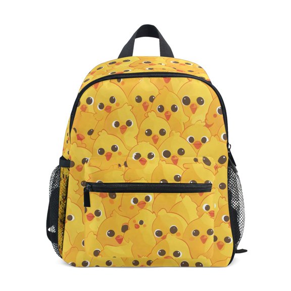 ALAZA Cute Chickens Yellow School Backpack Small Bookbag Mini Bags