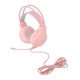 thumbnail image 2 of Auriculares para juegos con iluminación RGB, sonido envolvente de 7,1 canales, USB y conector dual de 3,5 mm, auriculares para juegos con cable para PC, consola, portátil, rosa, 2 of 5