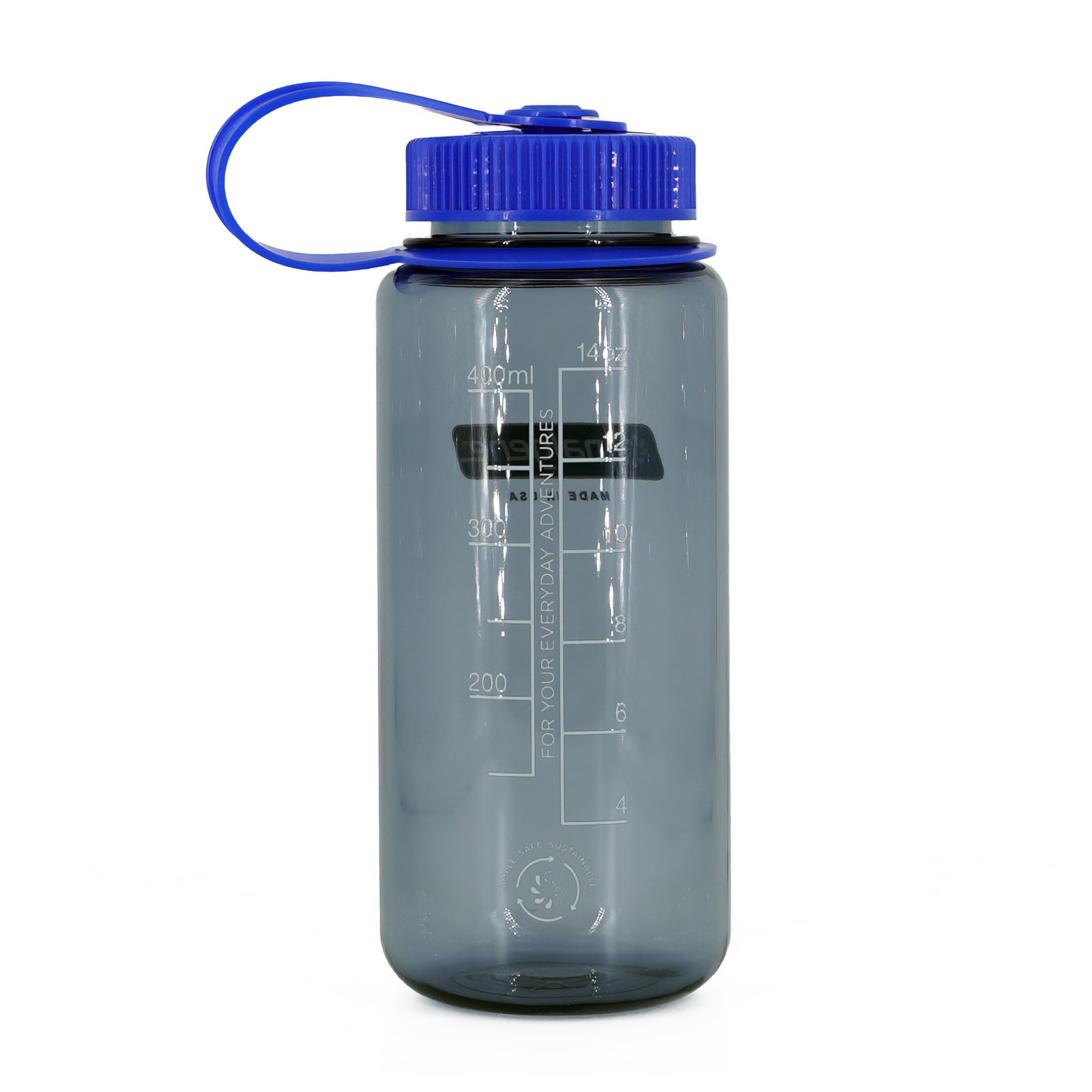 Nalgene Tritan Wide Mouth Water Bottle - 16 oz. - Purple/Black 