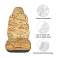 thumbnail image 4 of Wukai Old Vintage Map Of Sea Full Set Car Seat Covers with Soft Padding Universal Auto Front Seats Protector and Cushion Mat, 4 of 5