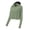 Army Green&44#0408V, variant on Women's UPF 50+ Ice Silk Sun Protection Hooded Cycling Jacket Full Zip Cropped Long Sleeve with Thumb Holes Breathable Quick Dry for Outdoor Sports