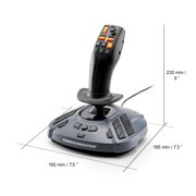 Thrustmaster SimTask FarmStick Joystick for Farming Simulator 25 on PC – Multifunctional Farming Simulator Controller with 3-Axis Precision
