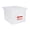 Clear, variant on Staples File Box Plastic File Box Snap Letter/Legal Size Black (140169/140140)
