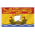 thumbnail image 1 of czcpp-3×5 FT New Brunswick Flag,Large Canada Province Decor,Double Side Digital Printed 150D Polyester Banner With Canvas Header Brass Grommet For Outdoor Indoor Parade Car, 1 of 4