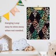 thumbnail image 6 of FMSHPON Leopard Texture Clipboard Hardboard Wood Nursing Clip Board and Pull for Standard A4 Letter 13x9 inches, 6 of 7