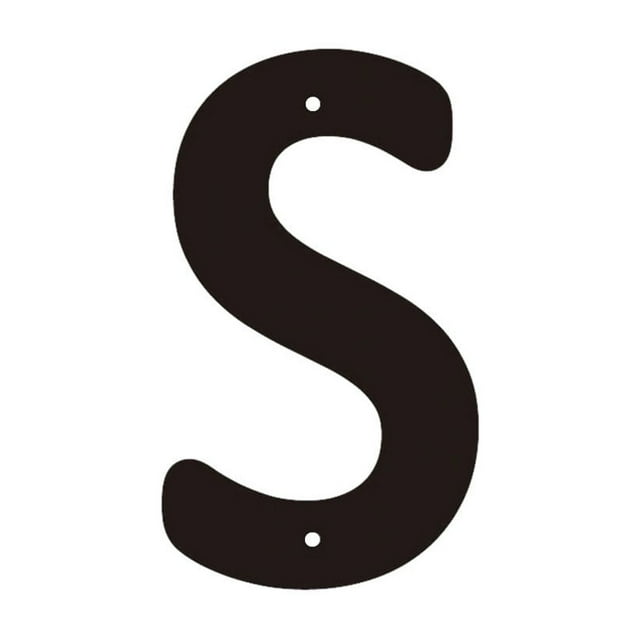 Three-dimensional Iron Art Number Letters House Number Screw Home House Number Sign