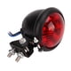 thumbnail image 4 of Motorcycle Tail Light, Round LED Taillight Black ABS Shell Universal High Brightness Shockproof Red For 12V Motorbike ANGGREK Otros, 4 of 8