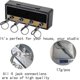 thumbnail image 3 of 4pcs Marshall Decorative Keychain Keyring Keychain Keyring Keychain For Jack Ii Rack 2.0 Jcm800 Guitar Key Home Fixing, 3 of 4