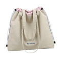 thumbnail image 3 of Bolso tote para mujer multiusos, bolso de viaje de moda para artículos esenciales de vacaciones y compras. Beige, 3 of 9