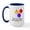 White/Navy Inside, variant on CafePress - Bowlingchick Deck The Halls Large Mug - 15 oz Ceramic Large White Novelty Mug