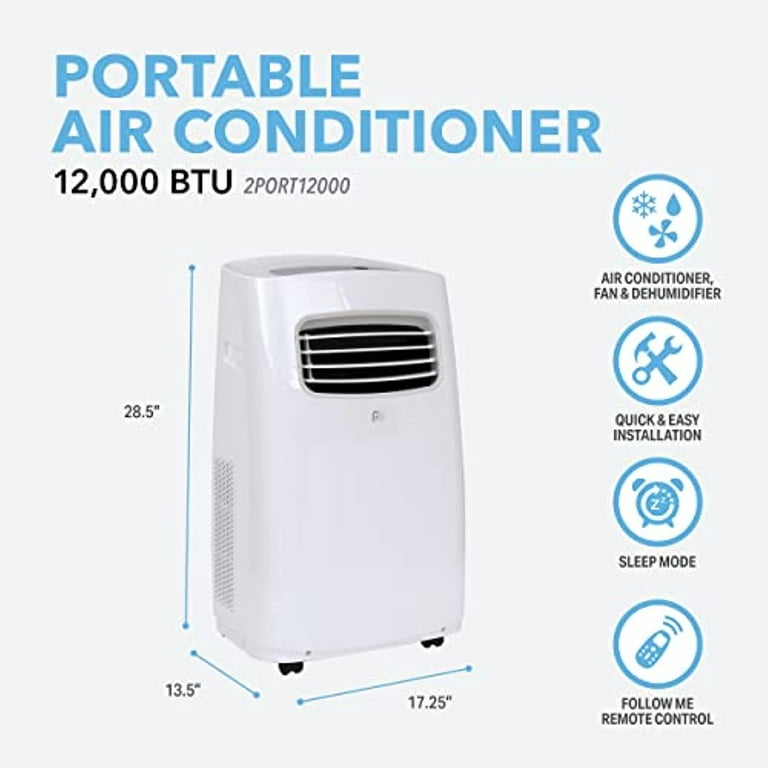 Perfect Aire 12 000 BTU Portable Air Conditioner CEC
