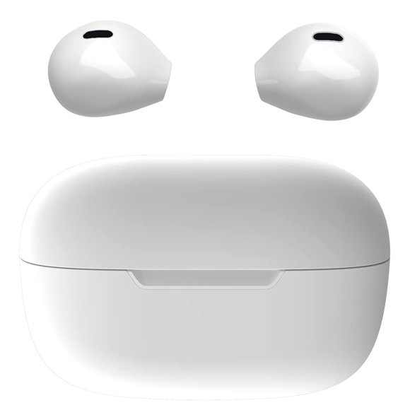 Auriculares inalámbricos Bluetooth para dormir mini con estuche de carga para iPhone y Android blanco eleror